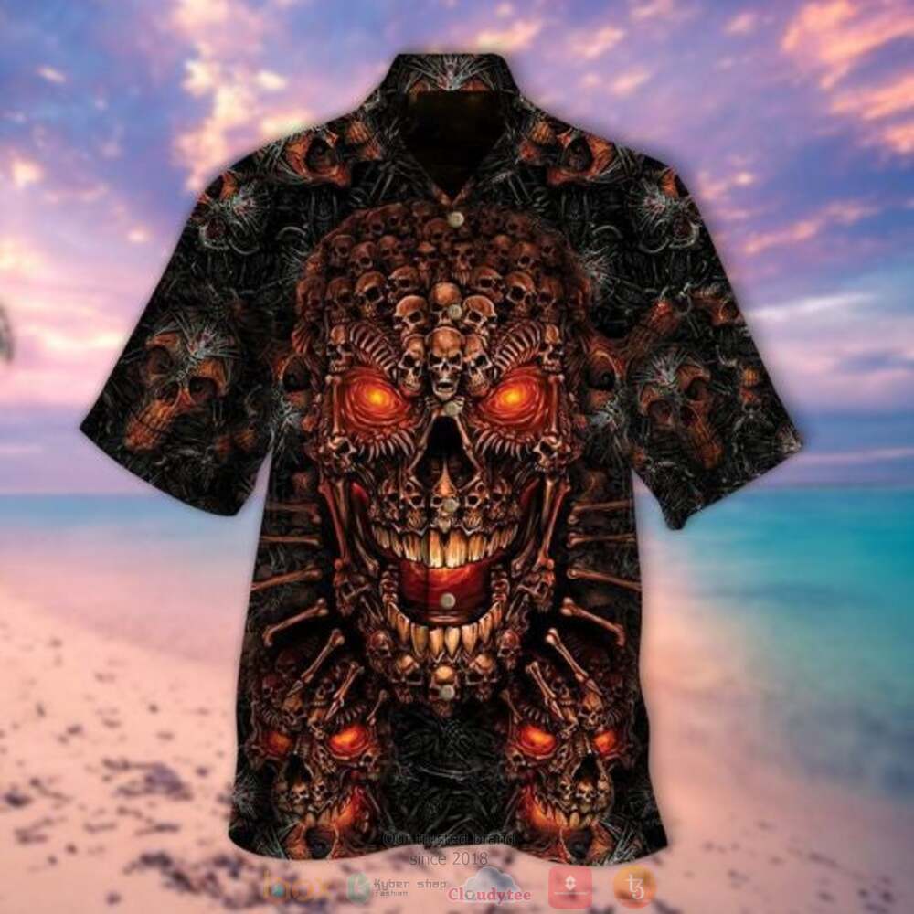Glowing_Skull_hawaiian_shirt