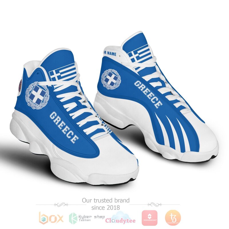 Greek_Republic_Personalized_Air_Jordan_13_Shoes_1