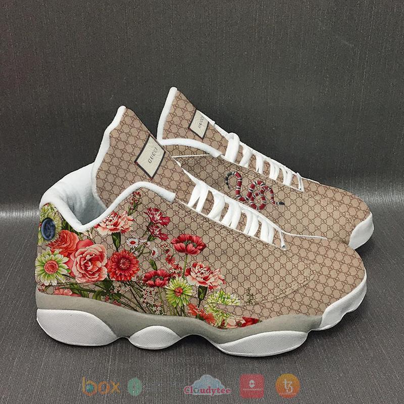 Gucci_Sneakers_and_Flower_Air_Jordan_13_Shoes