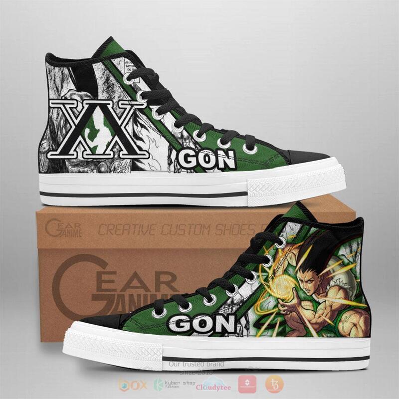 Hunter_X_Hunter_Gon_Adult_Canvas_High_Top_shoes