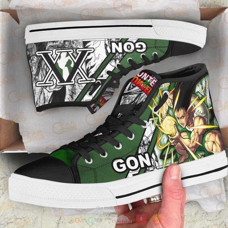 Hunter_X_Hunter_Gon_Adult_Canvas_High_Top_shoes_1