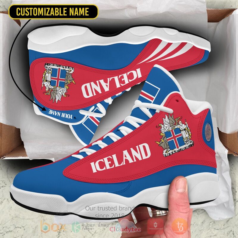 Iceland_Personalized_Air_Jordan_13_Shoes