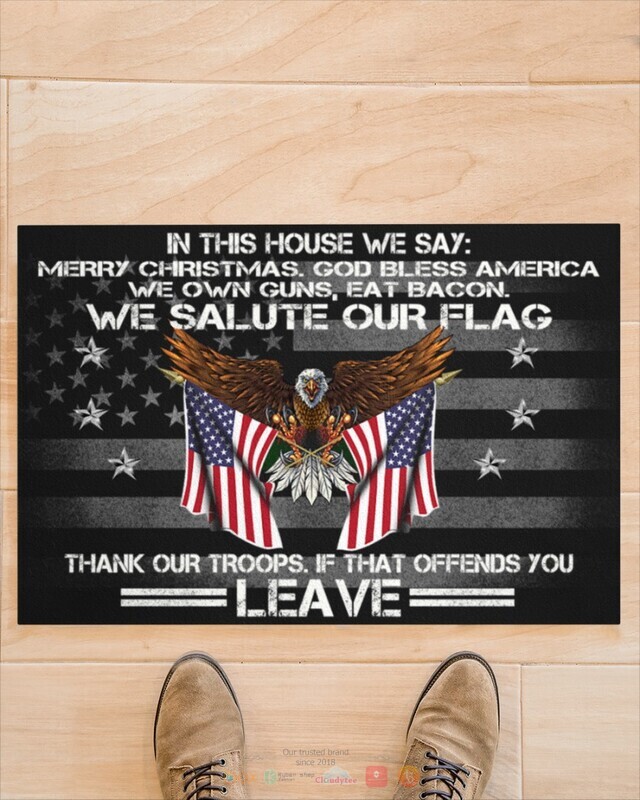 In_This_house_we_say_Merry_Christmas_God_bless_America_Eagle_flag_doormat_1
