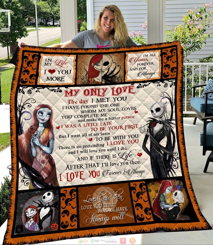 Jack_Skellington_Sally_My_only_love_Love_you_forever_always_quilt