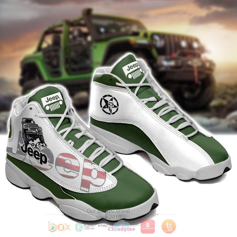 Jeep_Green_Air_Jordan_13_Shoes