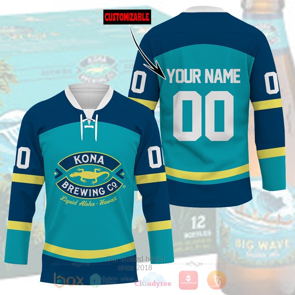 Kona_Brewing_Company_Personalized_Hockey_Jersey
