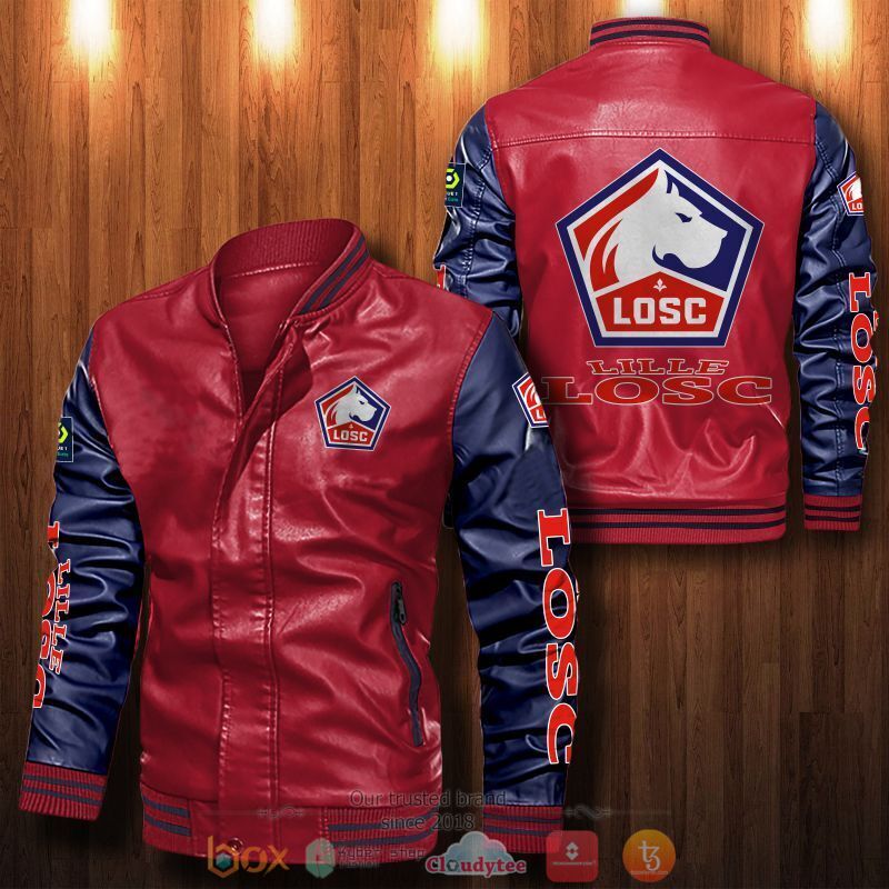 LOSC_Lille_Bomber_leather_jacket