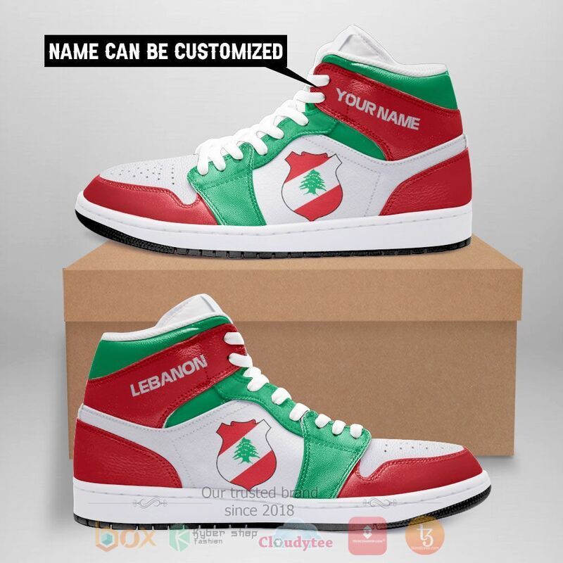 Lebanon_Personalized_Air_Jordan_High_Top_Sneakers