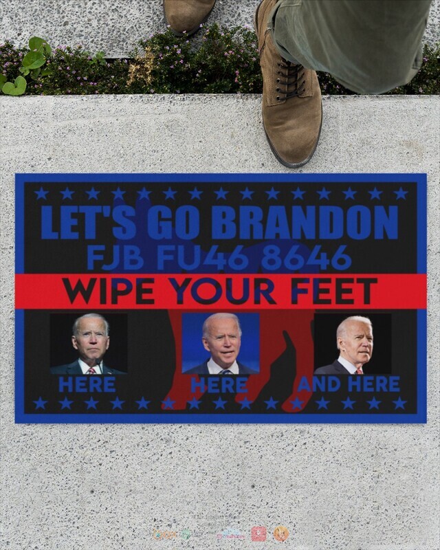 Lets_go_Brandon_FJB_FU46_8646_Wipe_feet_here_doormat