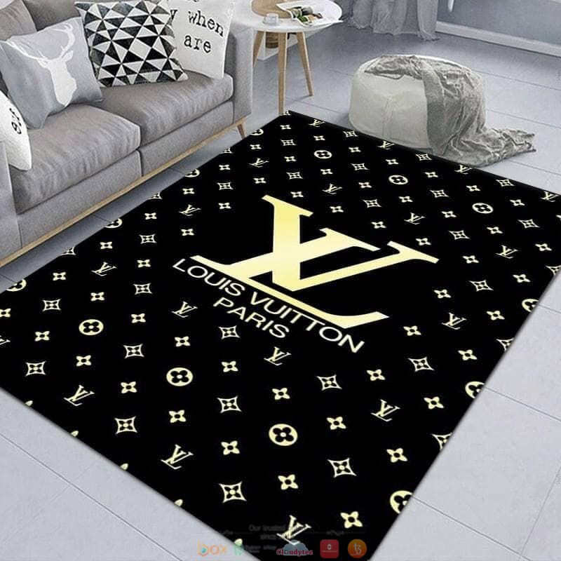 Louis_Vuitton_Paris_black_pattern_rug