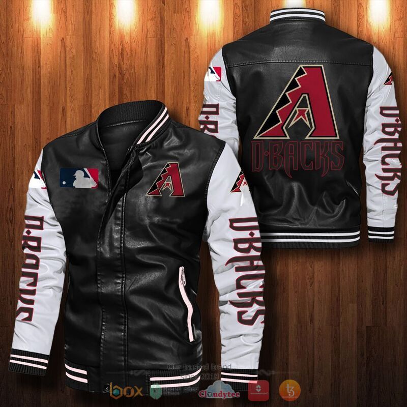 MLB_Arizona_Diamondbacks_Bomber_leather_jacket