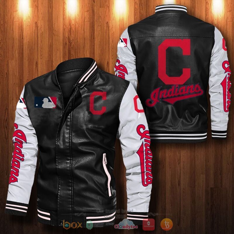 MLB_Cleveland_Indians_Bomber_leather_jacket