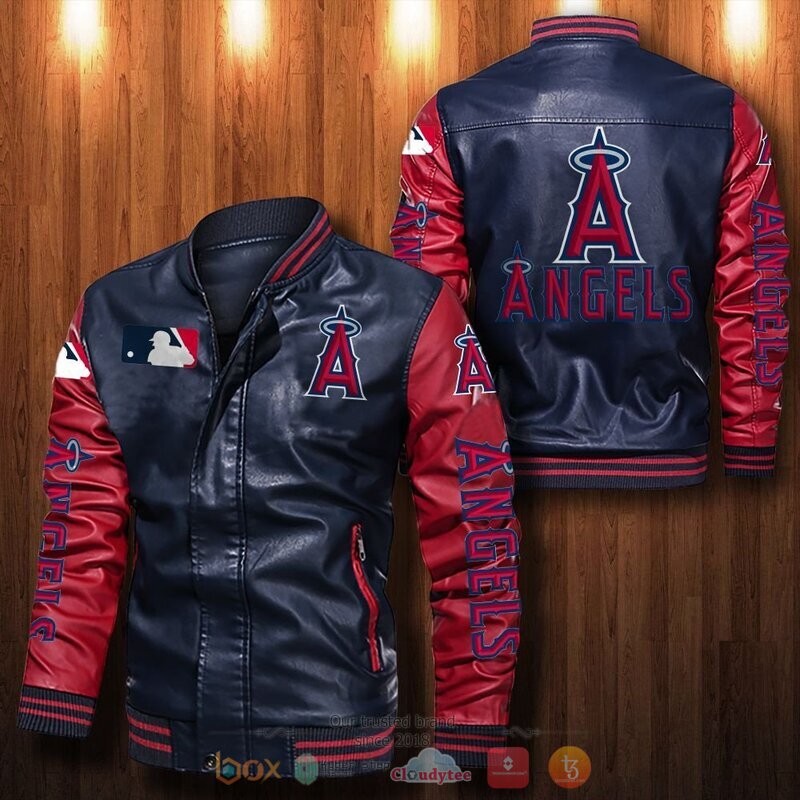 MLB_Los_Angeles_Angels_Bomber_leather_jacket_1