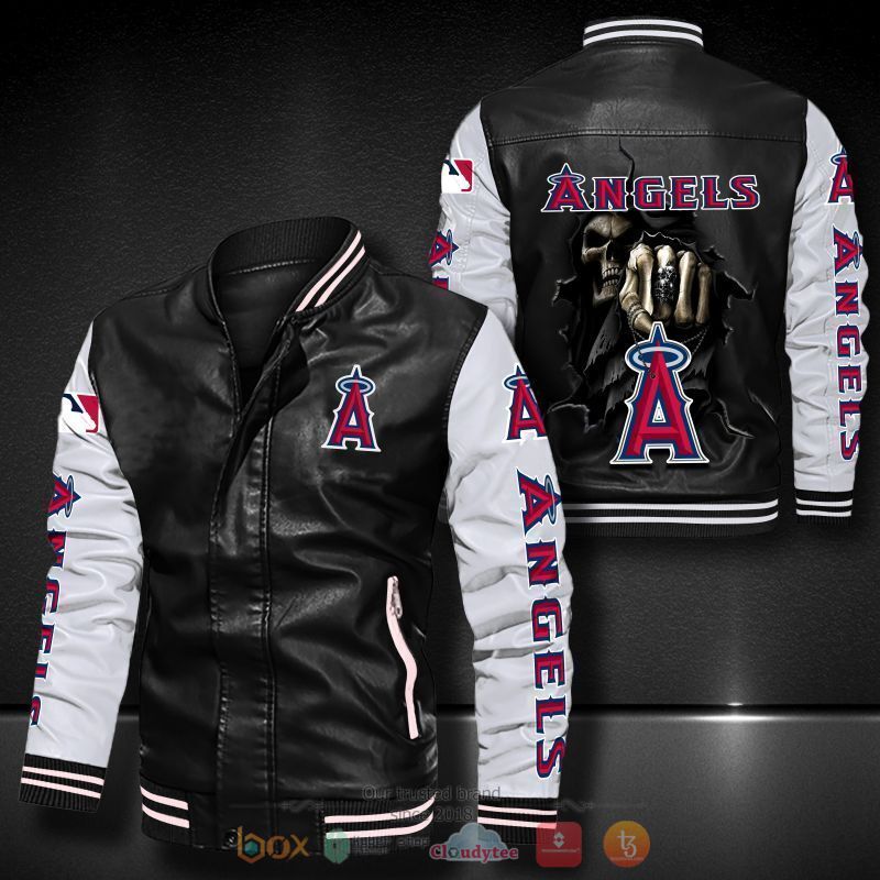 MLB_Los_Angeles_Angels_Death_God_Bomber_leather_jacket