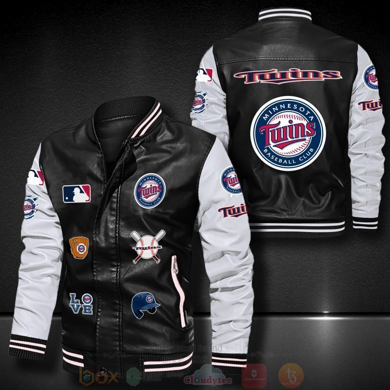 MLB_Minnesota_Twins_Bomber_Leather_Jacket