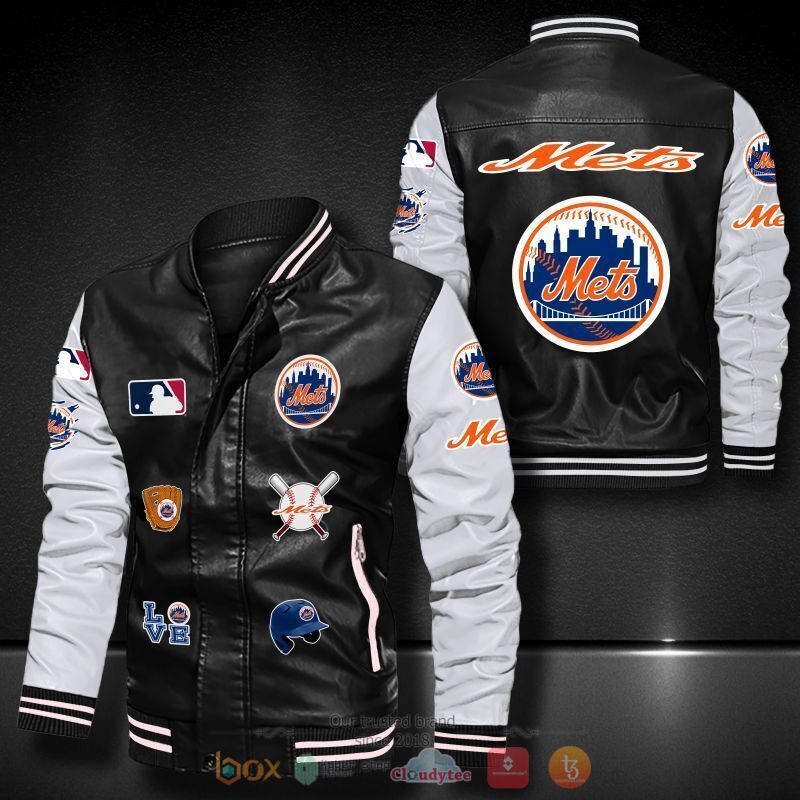 MLB_New_York_Mets_Bomber_leather_jacket