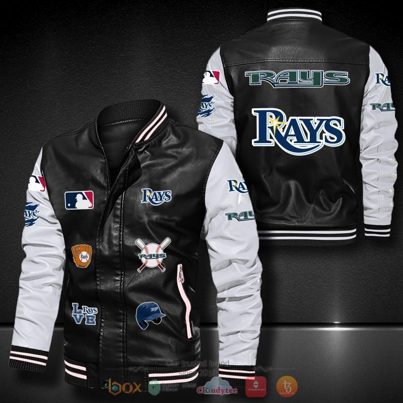 MLB_Tampa_Bay_Rays_Bomber_leather_jacket