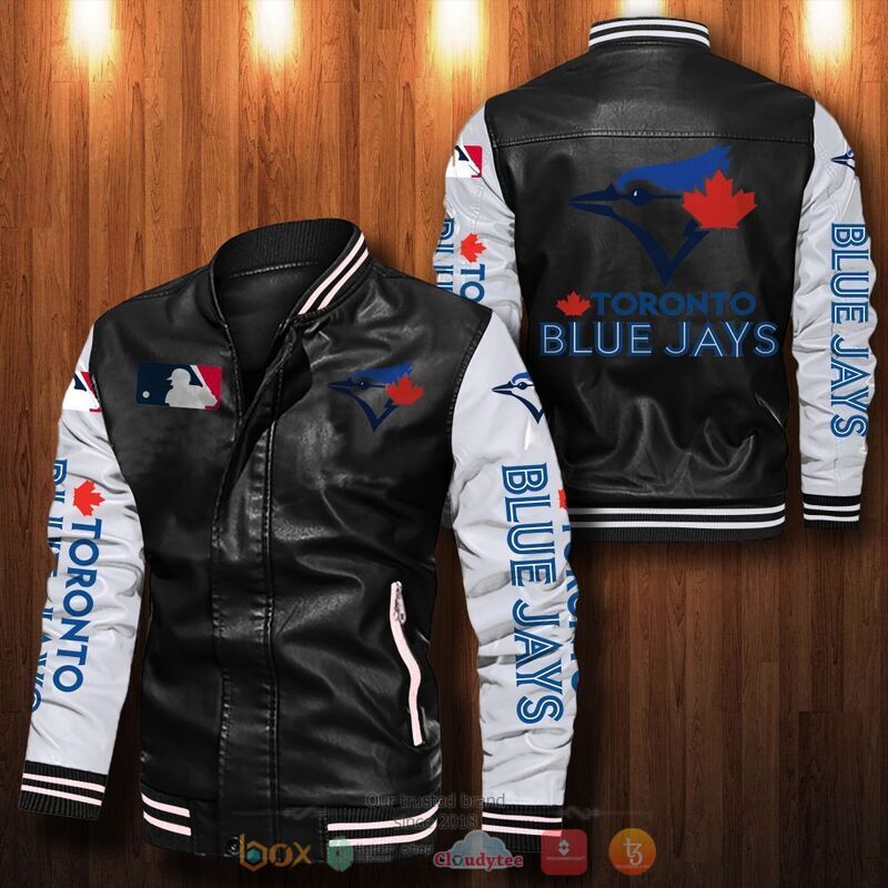MLB_Toronto_Blue_Jays_Bomber_leather_jacket