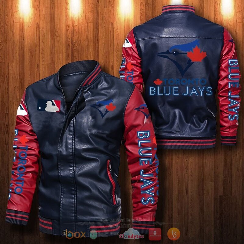 MLB_Toronto_Blue_Jays_Bomber_leather_jacket_1