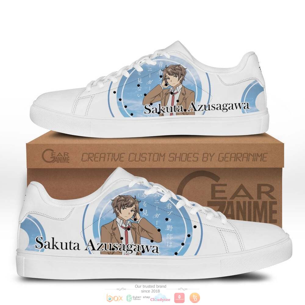 Mai_Sakurajima__Sakuta_Azusagawa_Anime_Bunny_Girl_Senpai_Skate_Stan_Smith_Shoes