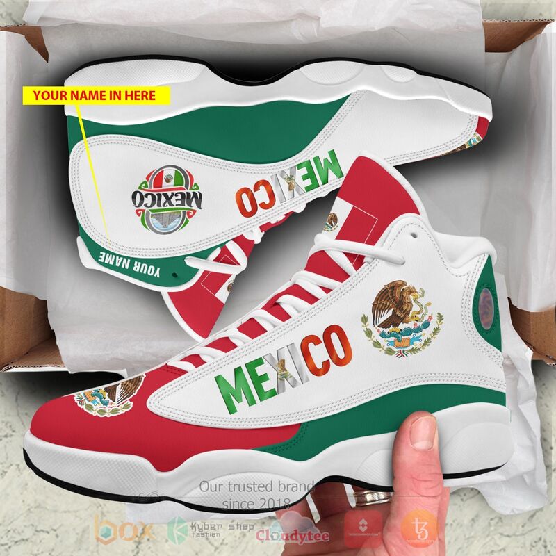 Mexico_Logo_Personalized_Air_Jordan_13_Shoes