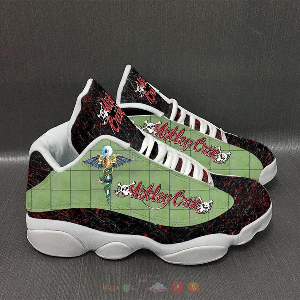 Motley_Crue_band_Air_Jordan_13_shoes