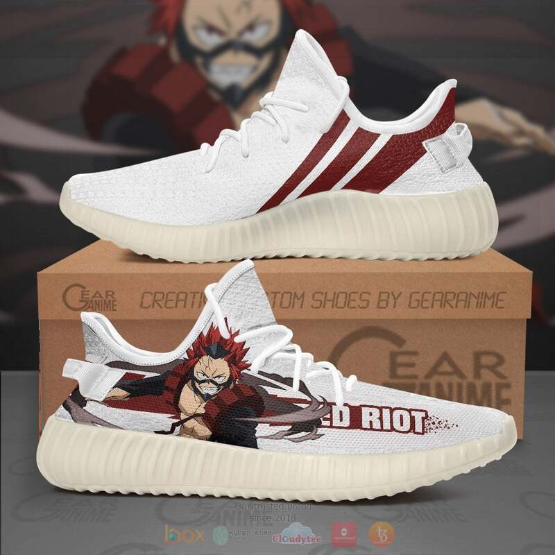 My_Hero_Academia_Eijiro_Kirishima_Red_Riot_Yeezy_Sneaker_shoes