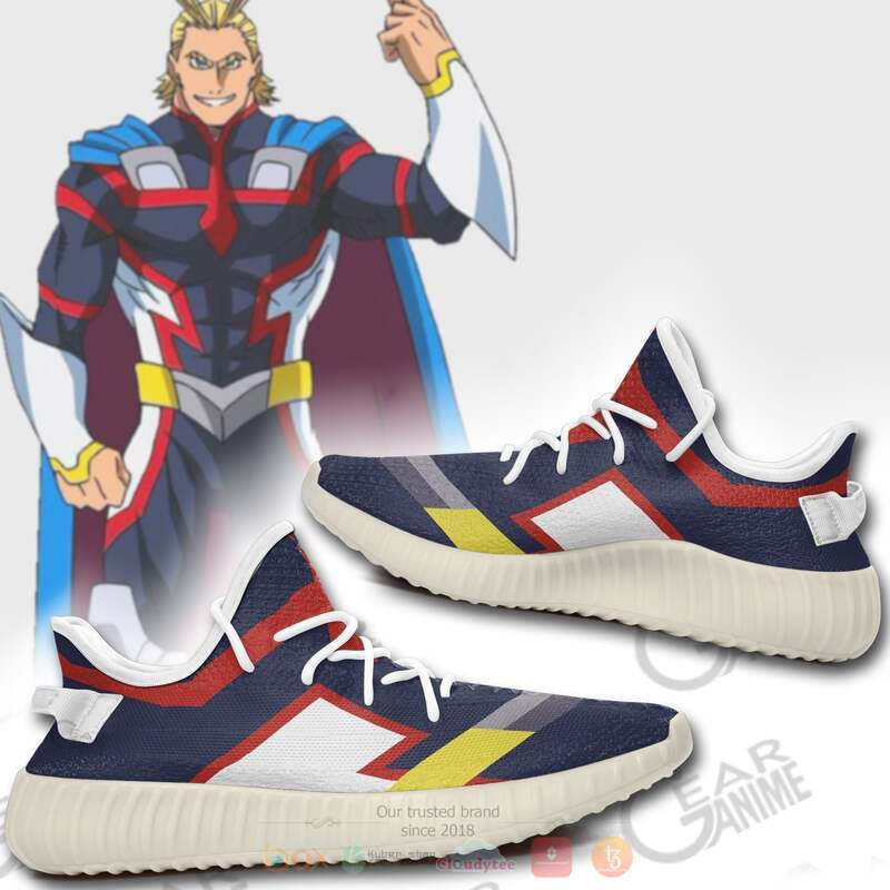 My_Hero_Academia_Young_All_Might_Uniform_Yeezy_Sneaker_shoes_1