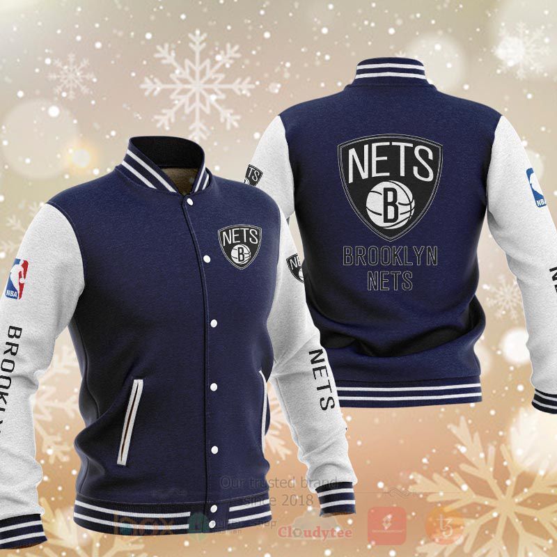 NBA_Brooklyn_Nets_Baseball_Jacket_1