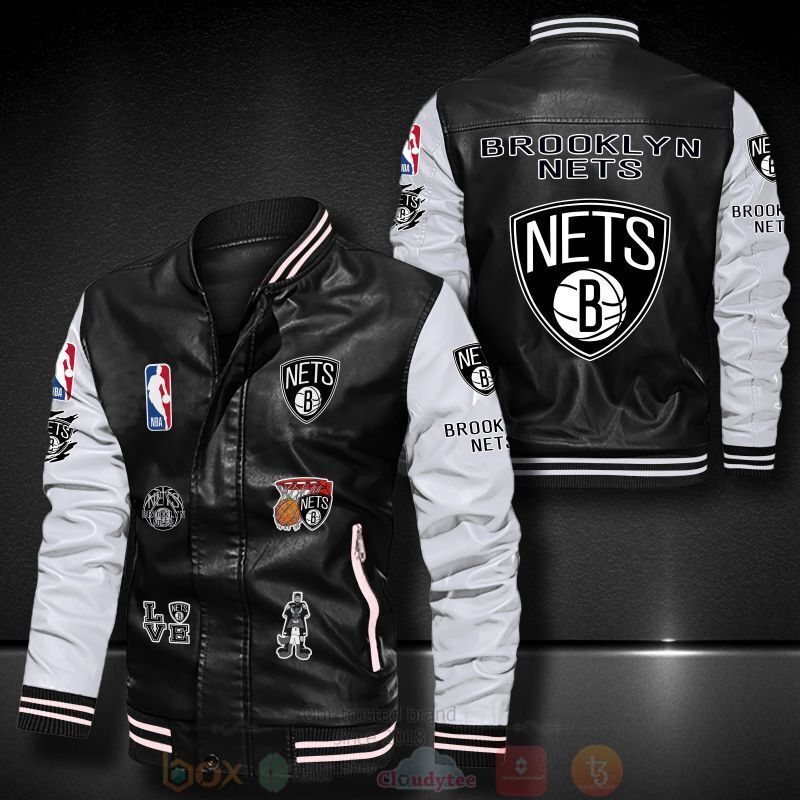NBA_Brooklyn_Nets_Bomber_Leather_Jacket