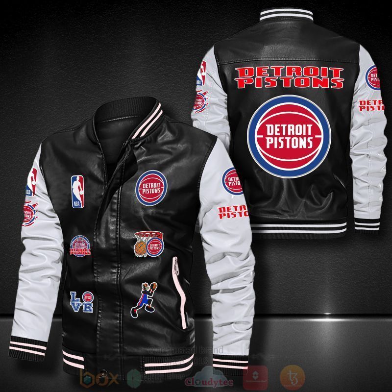 NBA_Detroit_Pistons_Bomber_Leather_Jacket