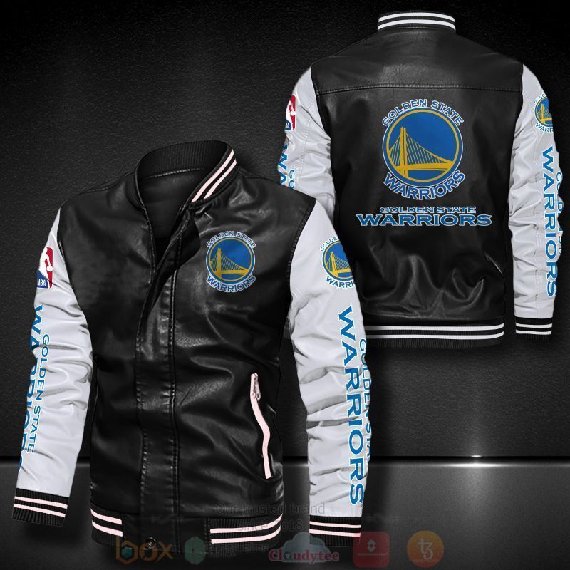 NBA_Golden_State_Warriors_Bomber_Leather_Jacket