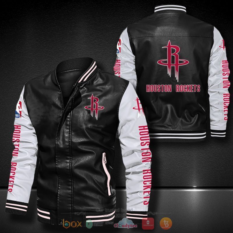 NBA_Houston_Rockets_Bomber_leather_jacket
