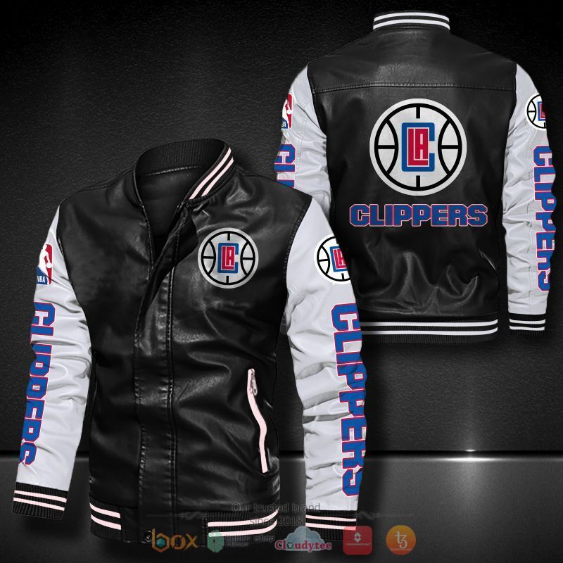 NBA_Los_Angeles_Clippers_Bomber_leather_jacket