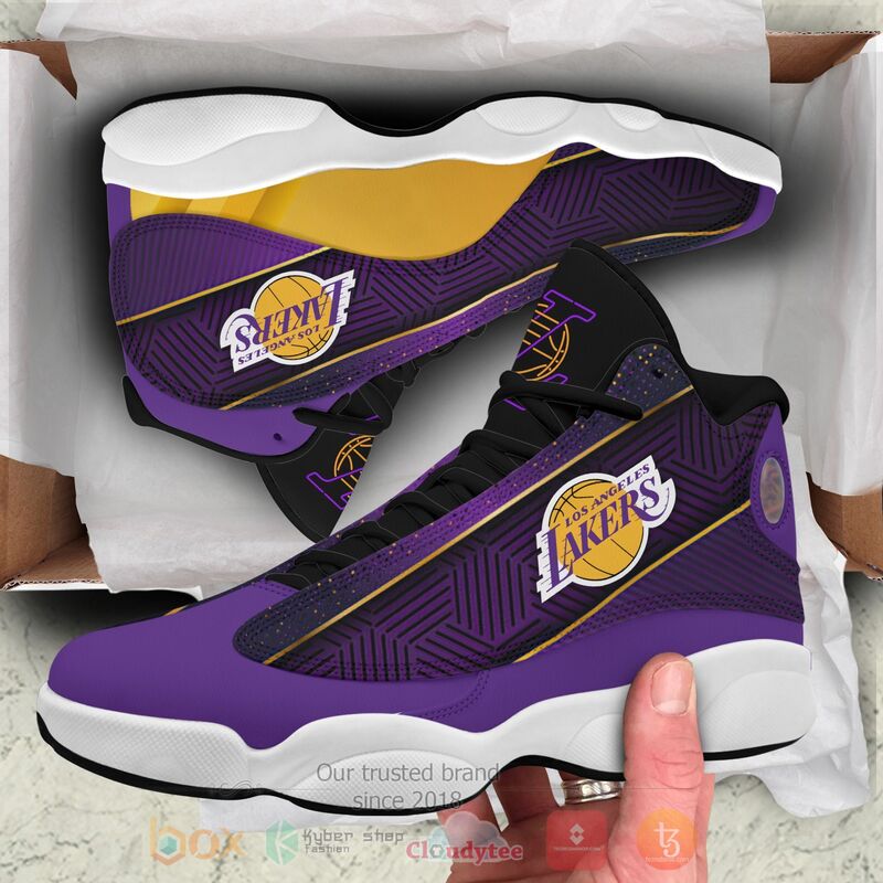 NBA_Los_Angeles_Lakers_Air_Jordan_13_Shoes_1