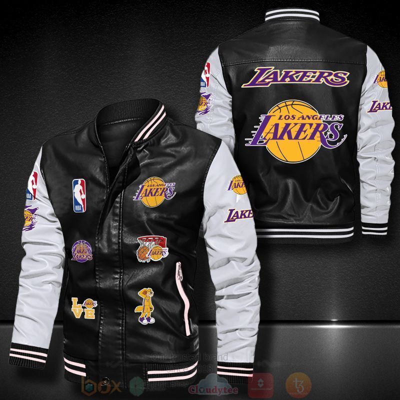NBA_Los_Angeles_Lakers_Bomber_Leather_Jacket