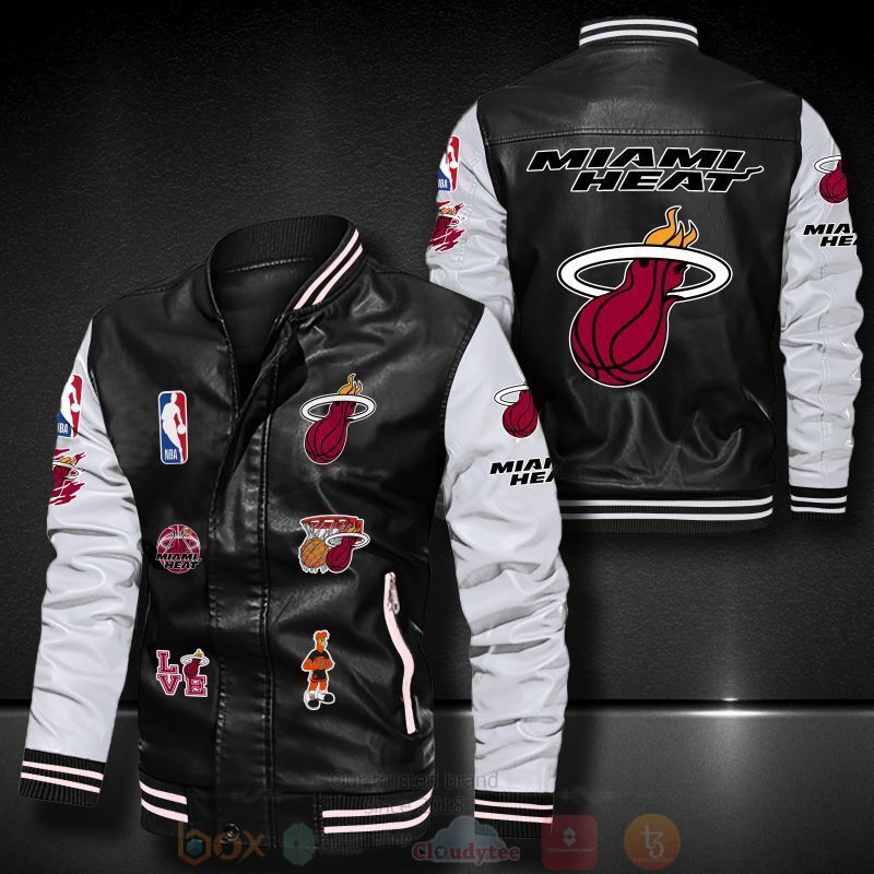 NBA_Miami_Heat_Bomber_Leather_Jacket