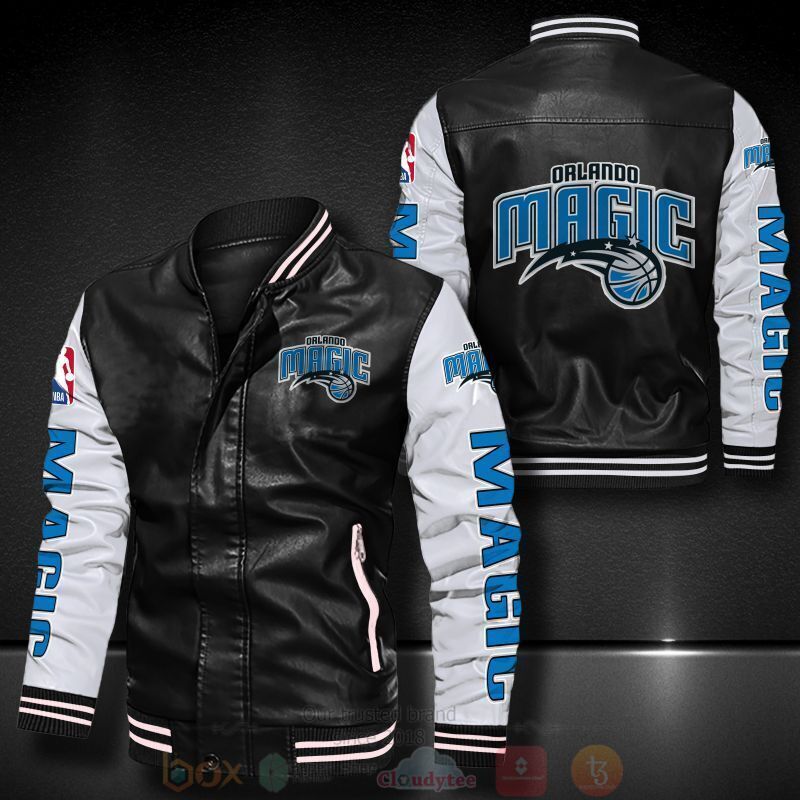 NBA_Orlando_Magic_Bomber_Leather_Jacket
