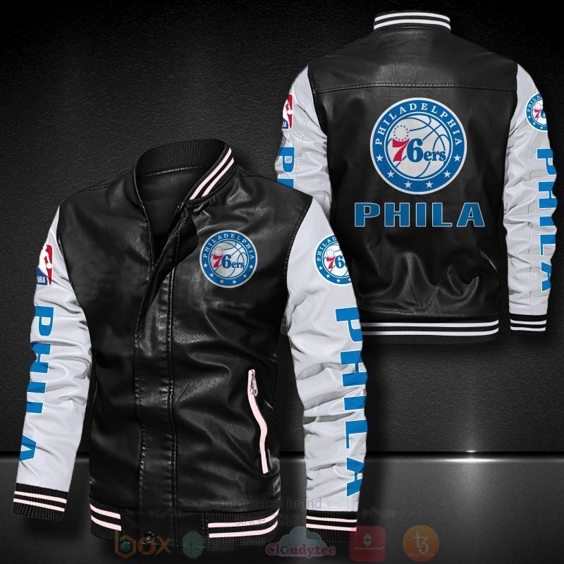 NBA_Philadelphia_76ers_Bomber_Leather_Jacket