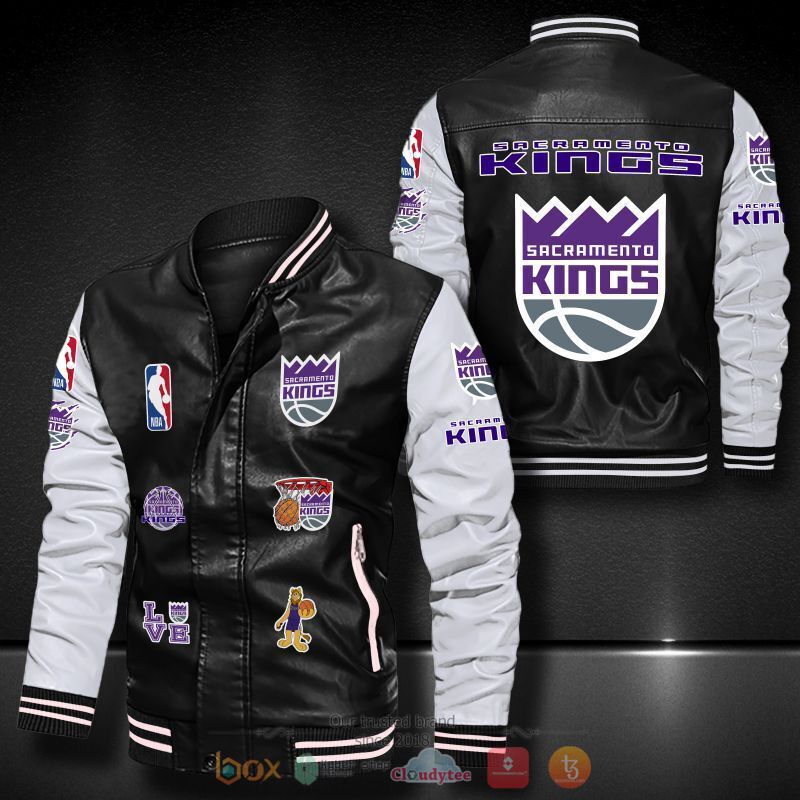 NBA_Sacramento_Kings_Bomber_leather_jacket