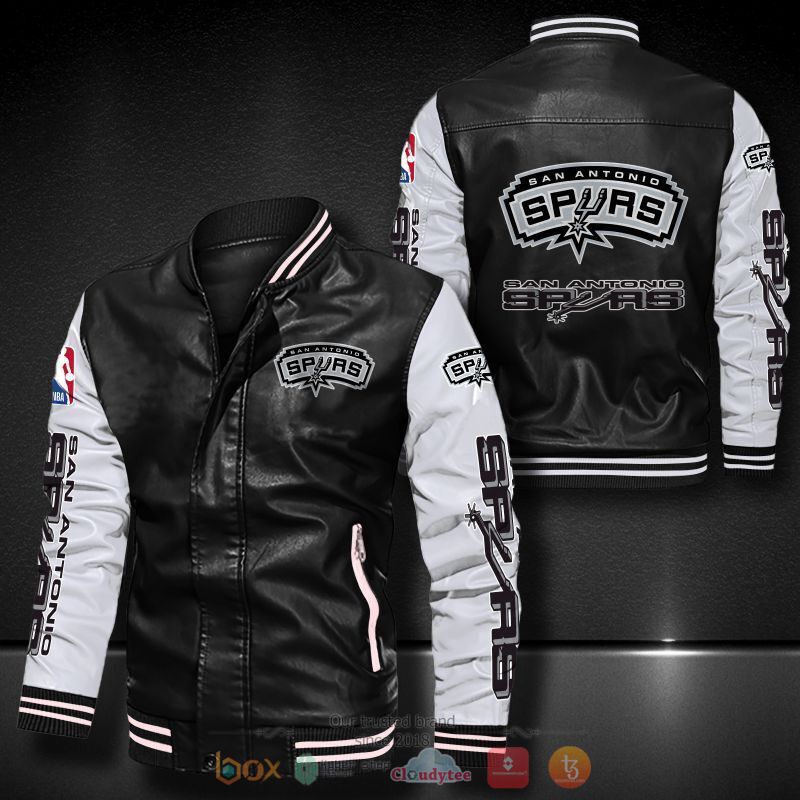 NBA_San_Antonio_Spurs_Bomber_leather_jacket