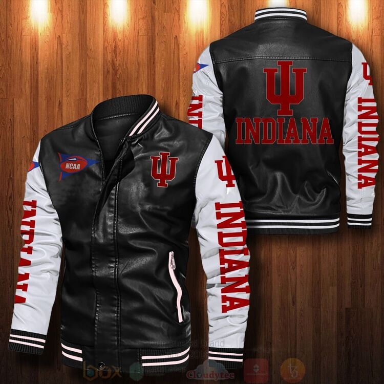 NCAA_Indiana_Hoosiers_Bomber_Leather_Jacket