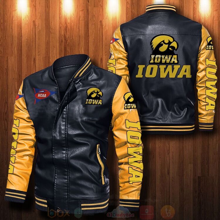 NCAA_Iowa_Hawkeyes_Bomber_Leather_Jacket