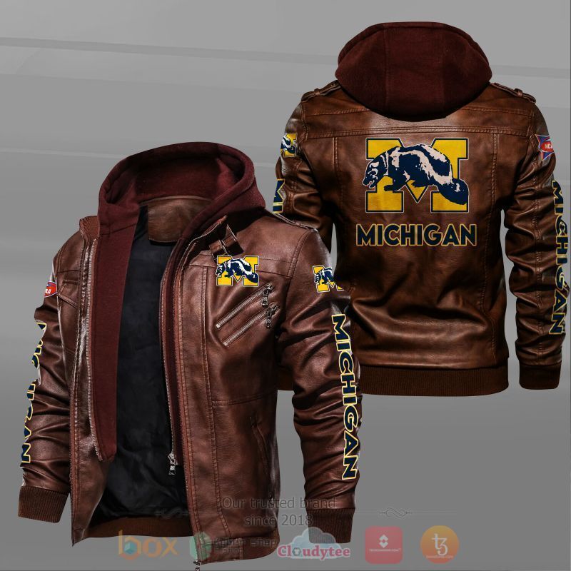 NCAA_Michigan_Wolverines_Leather_Jacket_1