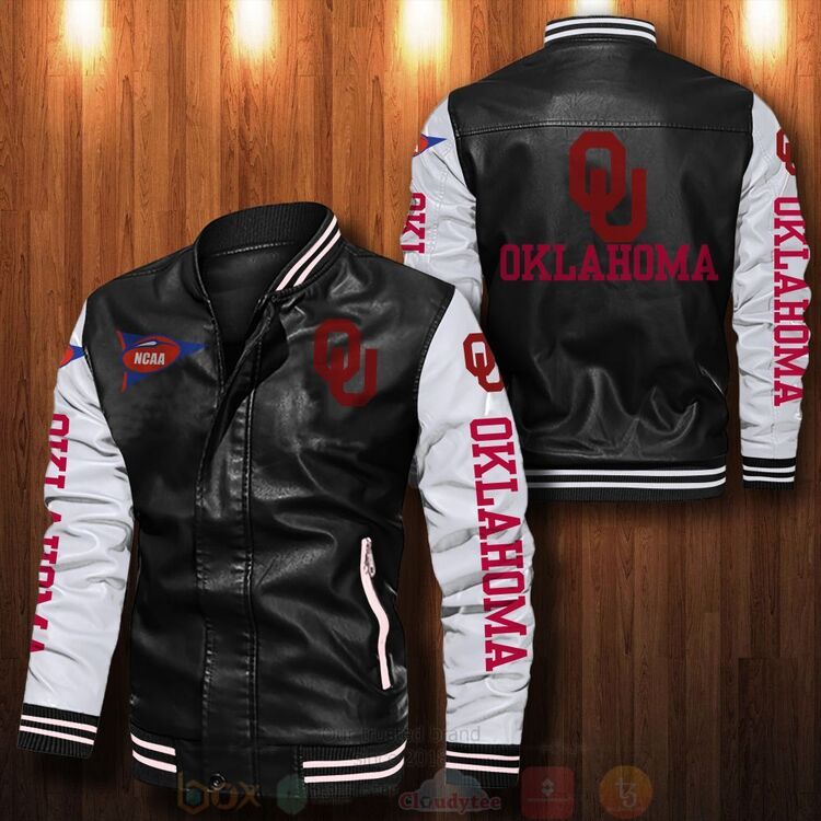 NCAA_Oklahoma_Sooners_Bomber_Leather_Jacket