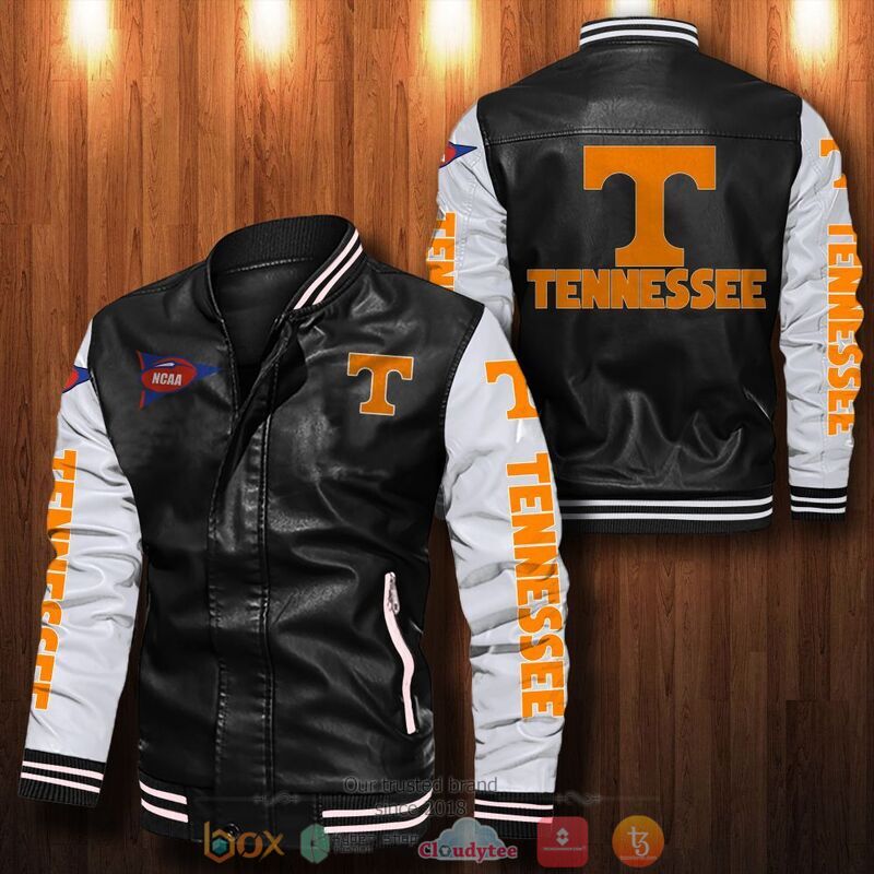 NCAA_Tennessee_Volunteers_Bomber_leather_jacket_1