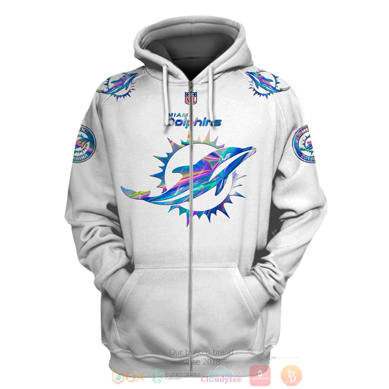 NEW_NFL_Miami_Dolphins_White_Hologram_Color_Personalized_3D_Shirt_Hoodie_1
