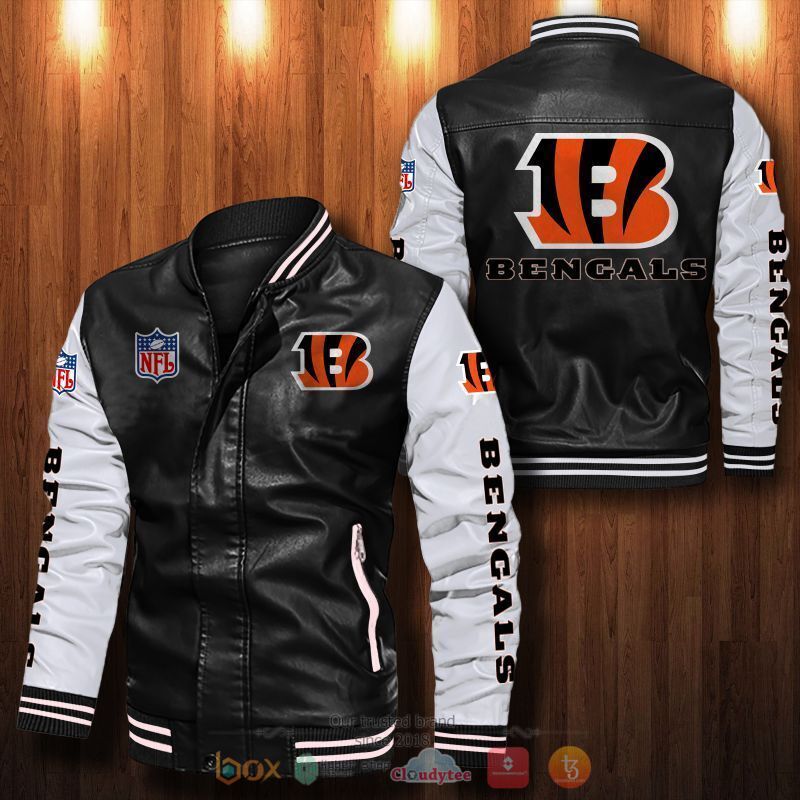 NFL_Cincinnati_Bengals_Bomber_leather_jacket