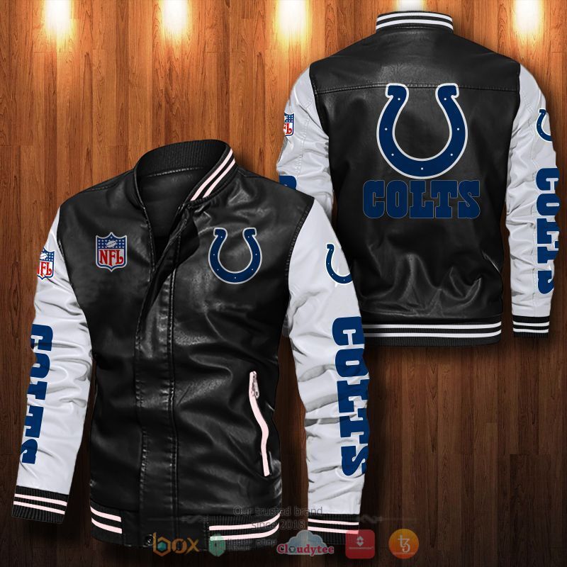 NFL_Indianapolis_Colts_Bomber_leather_jacket