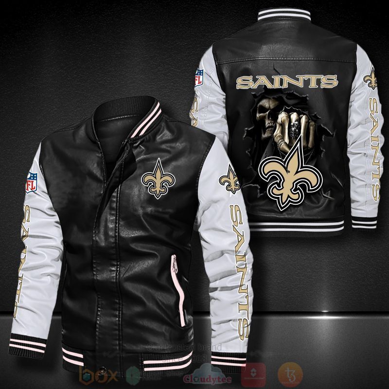 NFL_New_Orleans_Saints_Death_Skulls_Bomber_Leather_Jacket